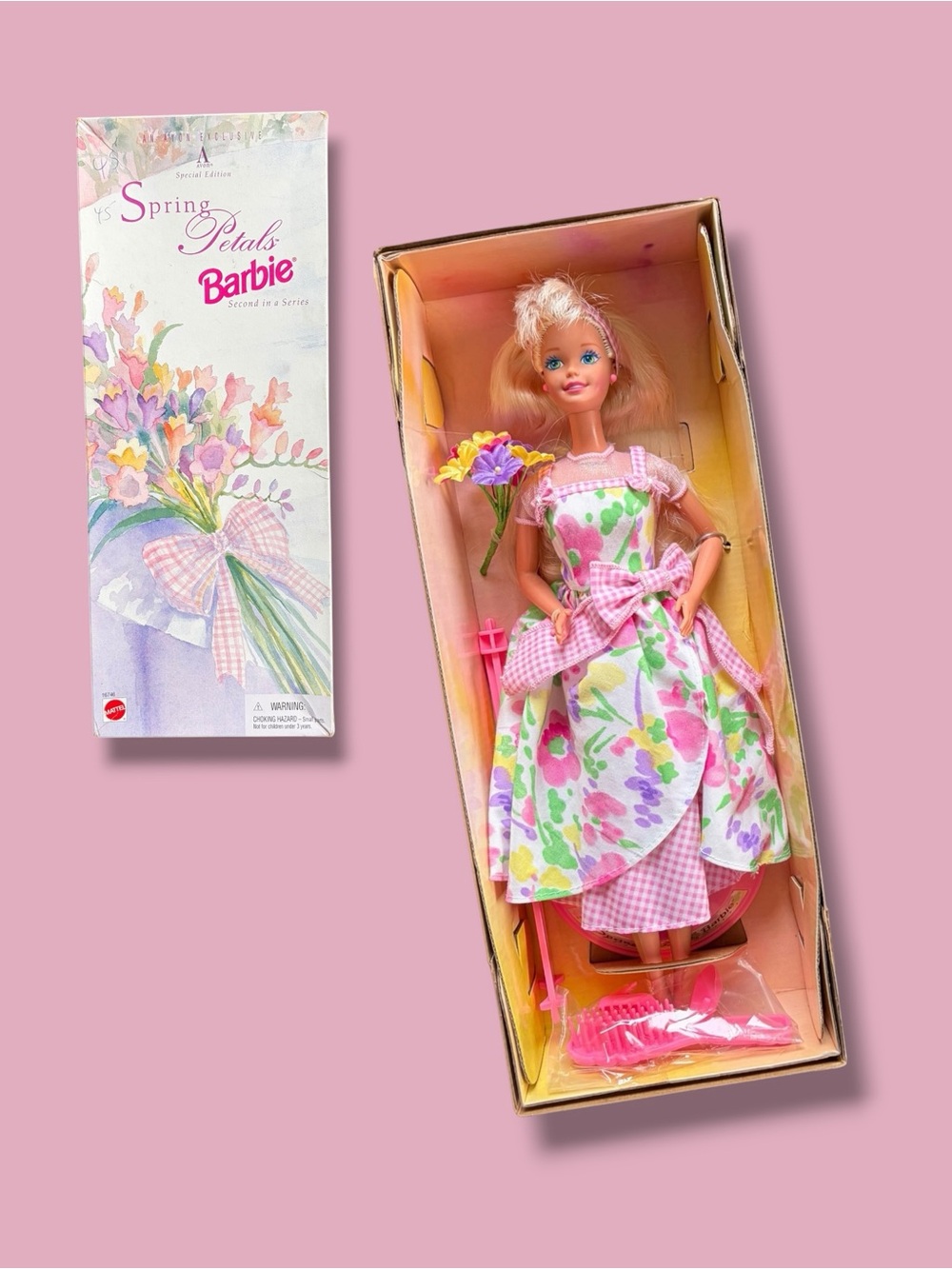 Spring Petals Barbie Doll Avon Exclusive Second in Series